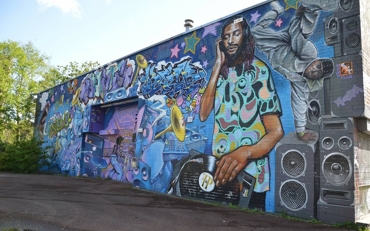 Jugendhaus, Graffiti, Jugendliche, Straßenkunst, Grafiti ,Grafitti
