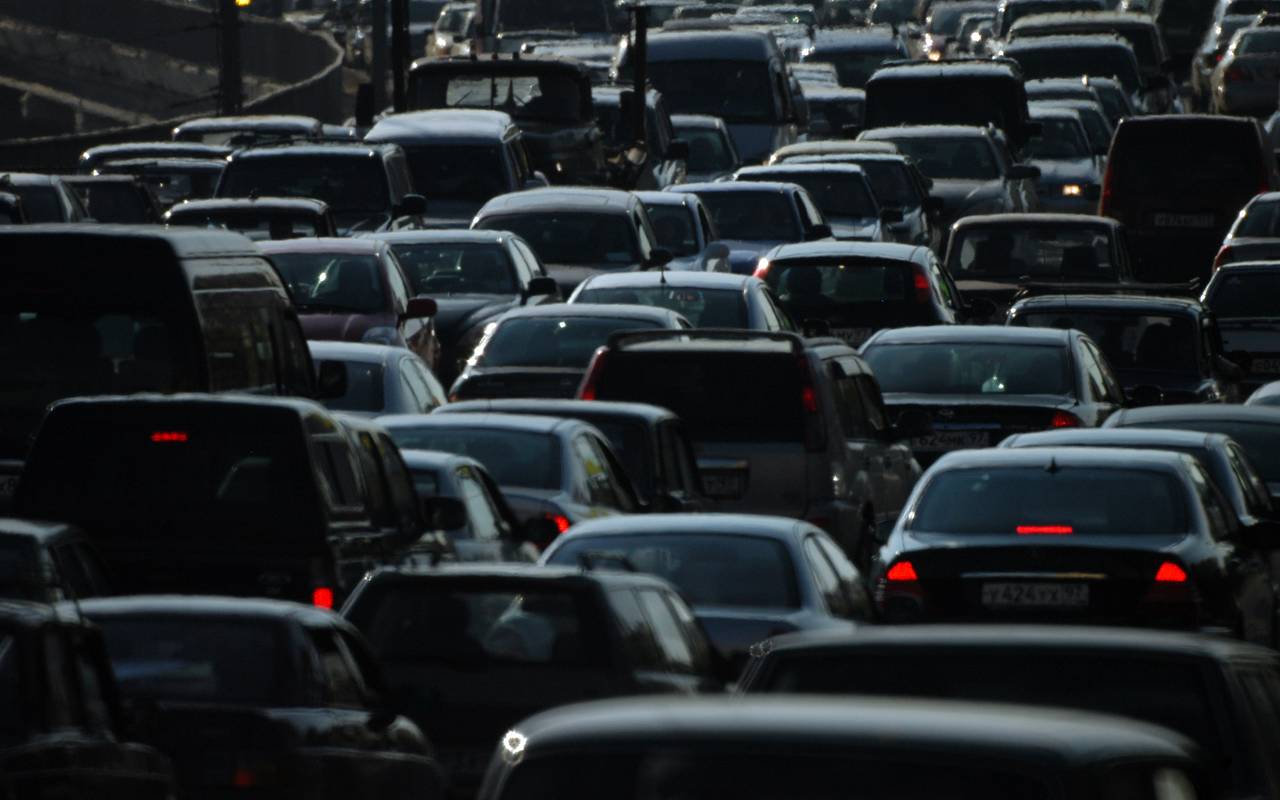 Stau, Sperrung, Autobahn