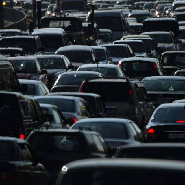 Stau, Sperrung, Autobahn