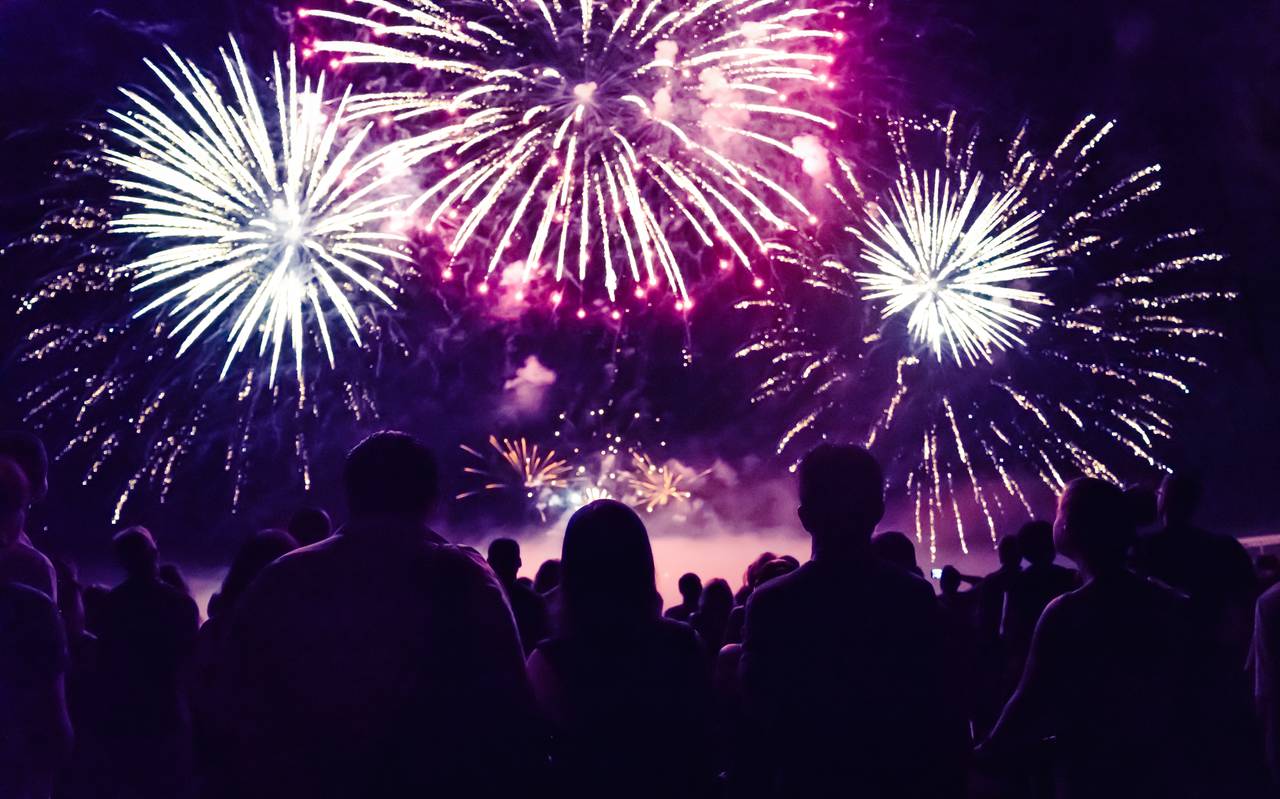 Feuerwerk, Silvester, Neujahr