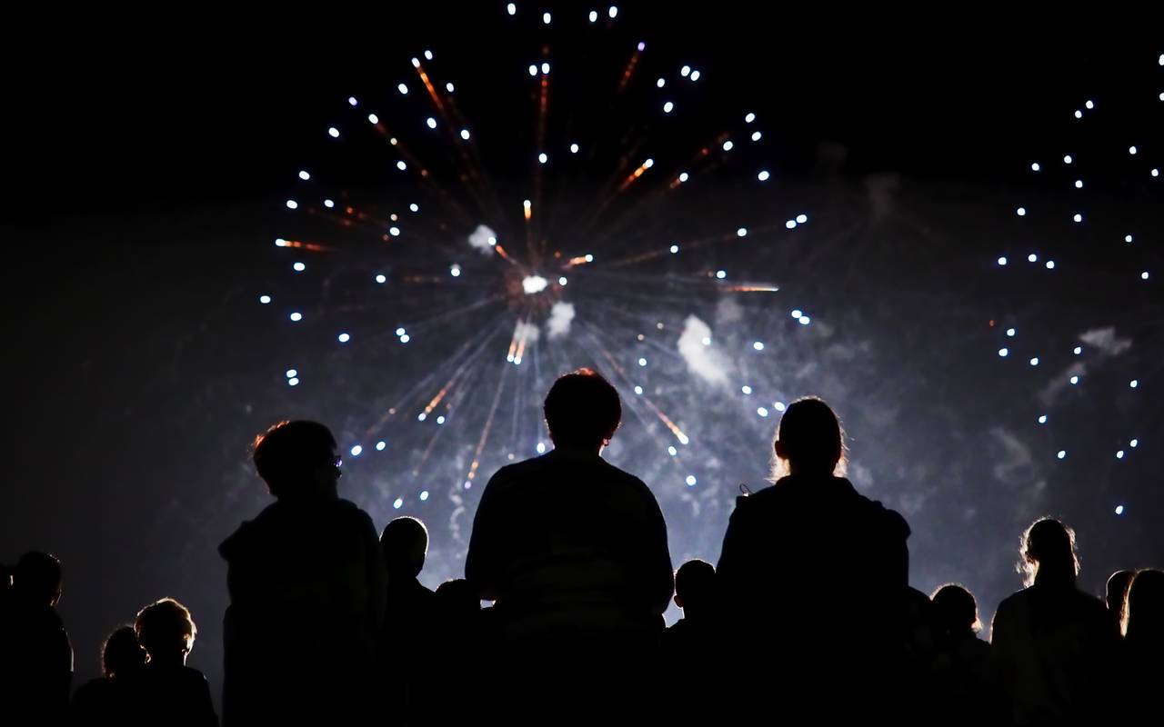 Feuerwerk, Silvester, Neujahr