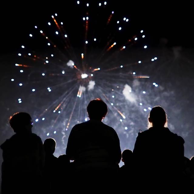 Feuerwerk, Silvester, Neujahr
