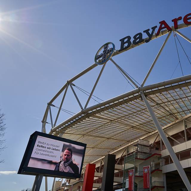 BayArena, Fußball, Stadion, Symbolbild