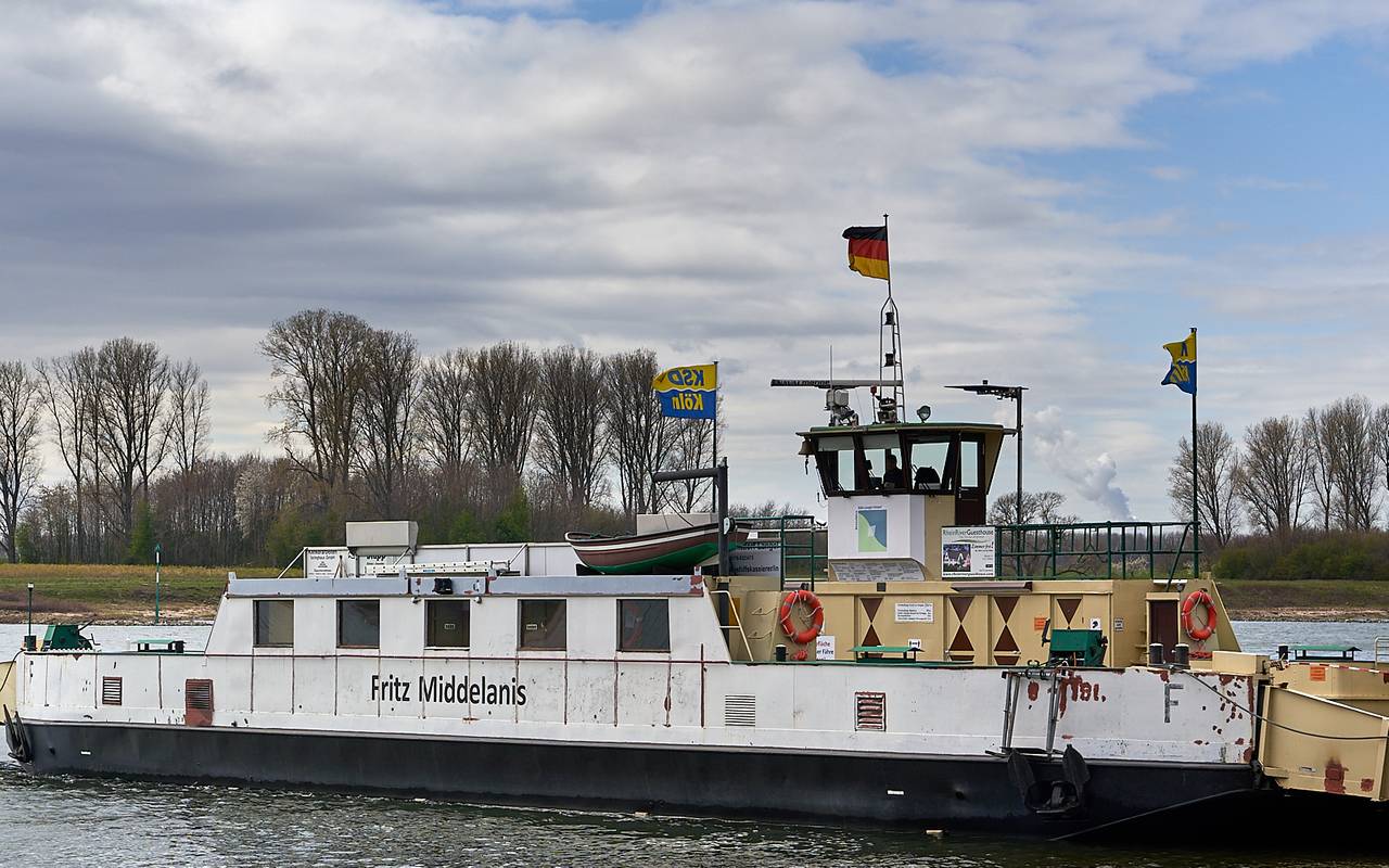 Fähre Hitdorf, Hitdorf, Rhein