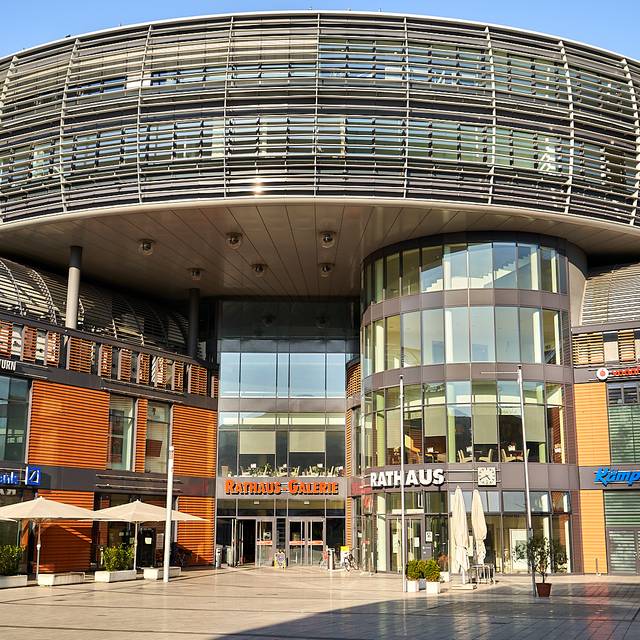 Rathaus-Galerie, Wiesdorf, Fußgängerzone, Symbolbild