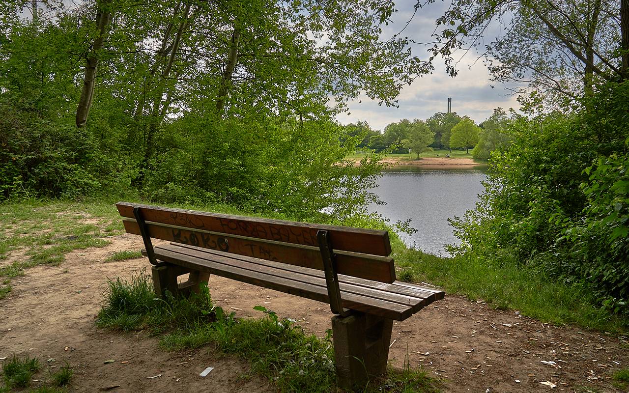 Silbersee, Küppersteg, See, Sand, Badesee, schwimmen, Symbolbild