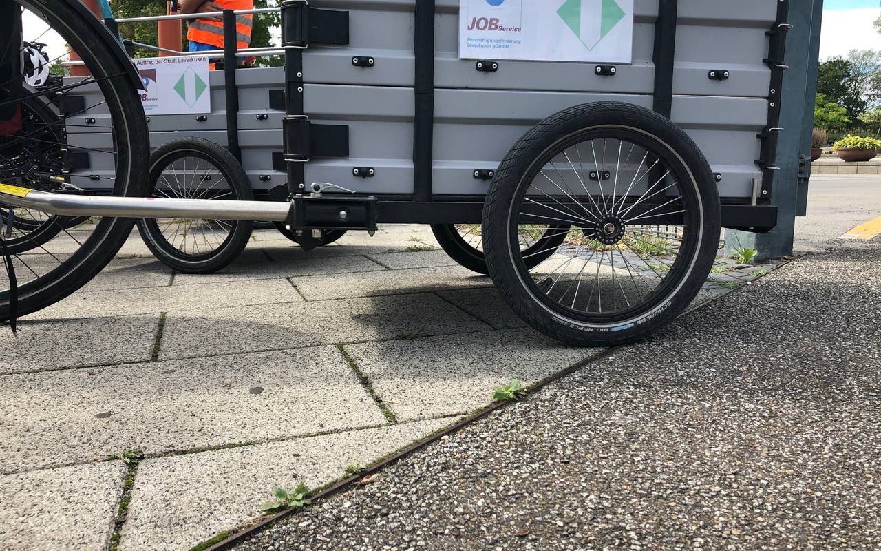 JSL, Job Service Beschäftigungsförderung, Stadtgrün, Mobilität, Lastenfahrräder, Radweg, Fahrrad fahren, Klimaschutz