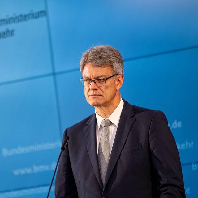 Pressestatement Bundesverkehrsminister Schnieder