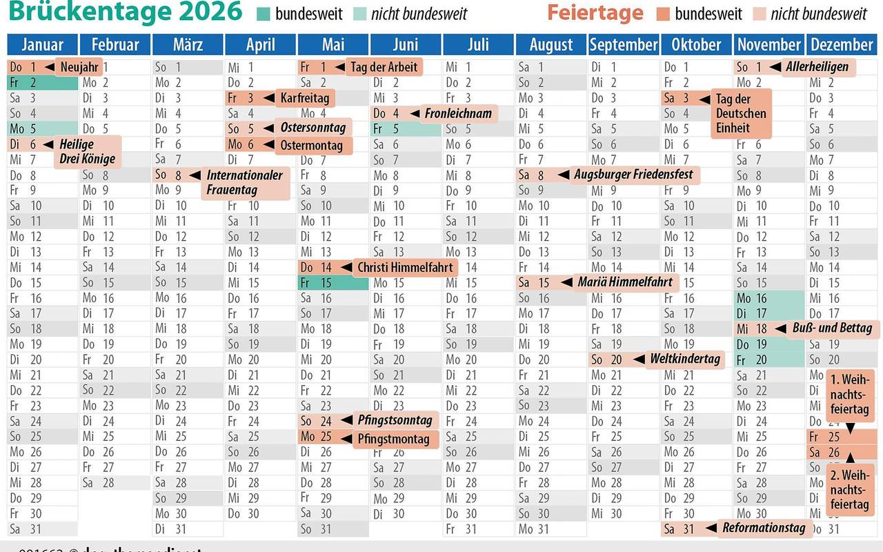Brückentage 2026