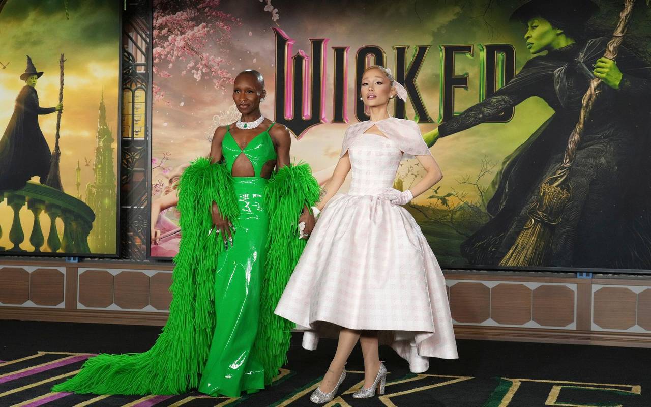 Cynthia Erivo und Ariana Grande bei der "Wicked"-Premiere