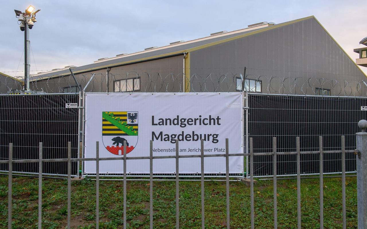 Interims-Gerichtsgebäude in Magdeburg