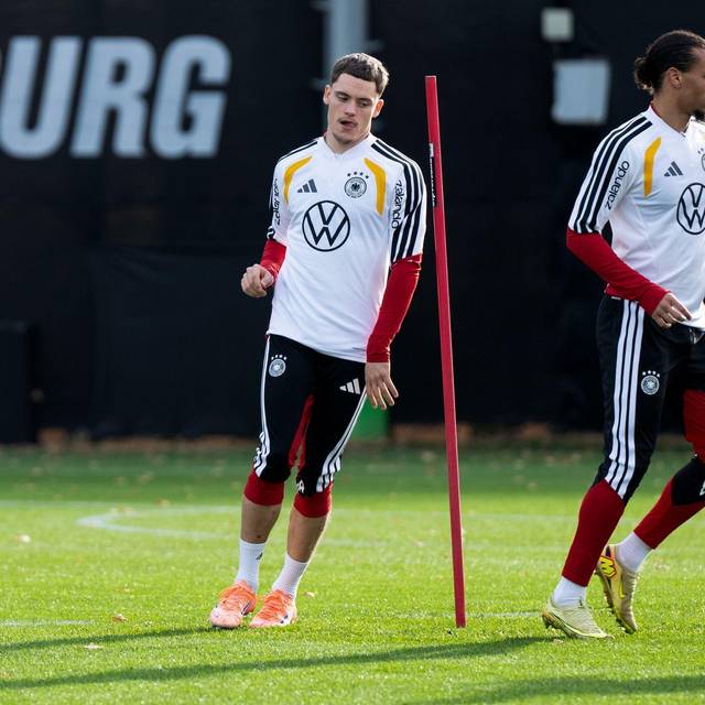 Abschlusstraining der Fußball-Nationalmannschaft