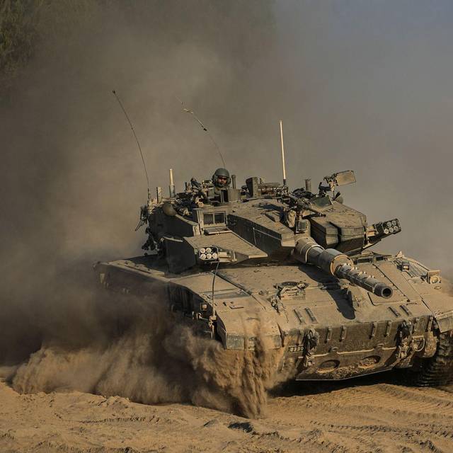 Nahostkonflikt - Grenze zwischen Israel und Gaza