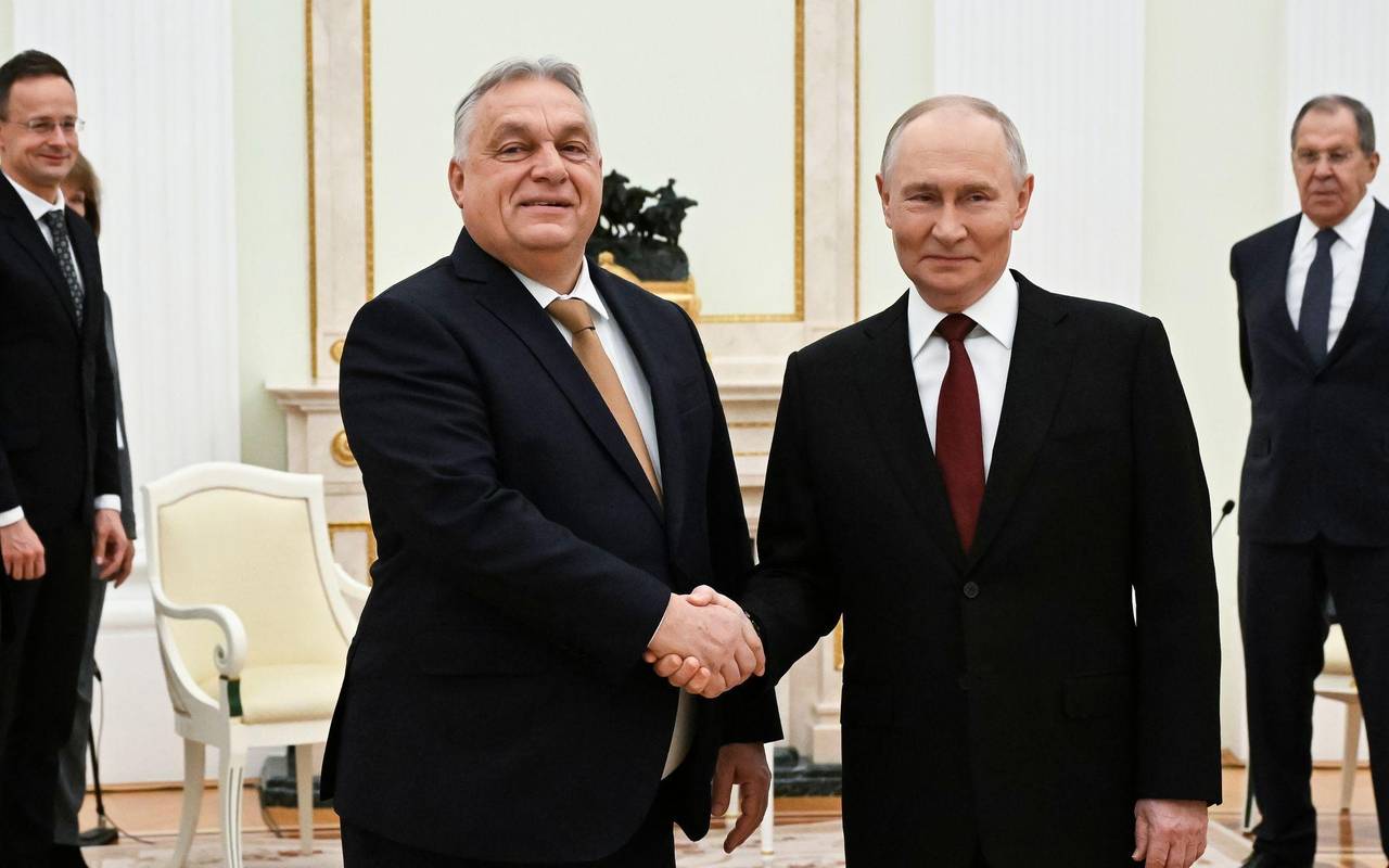 Ungarns Regierungschef Orban trifft Putin in Moskau