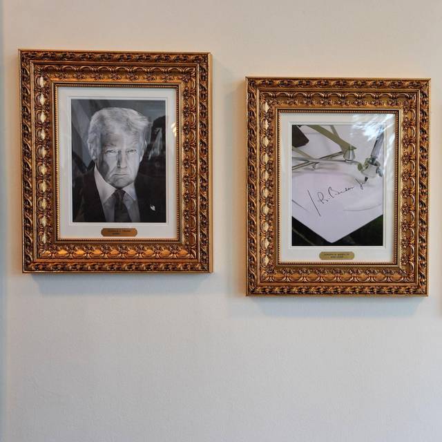 "The Presidential Walk of Fame" im White House