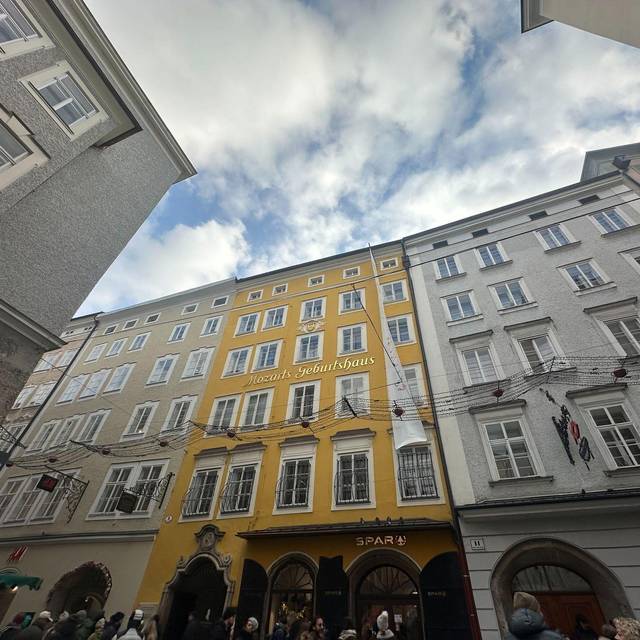 Mozarts Geburtshaus in Salzburg