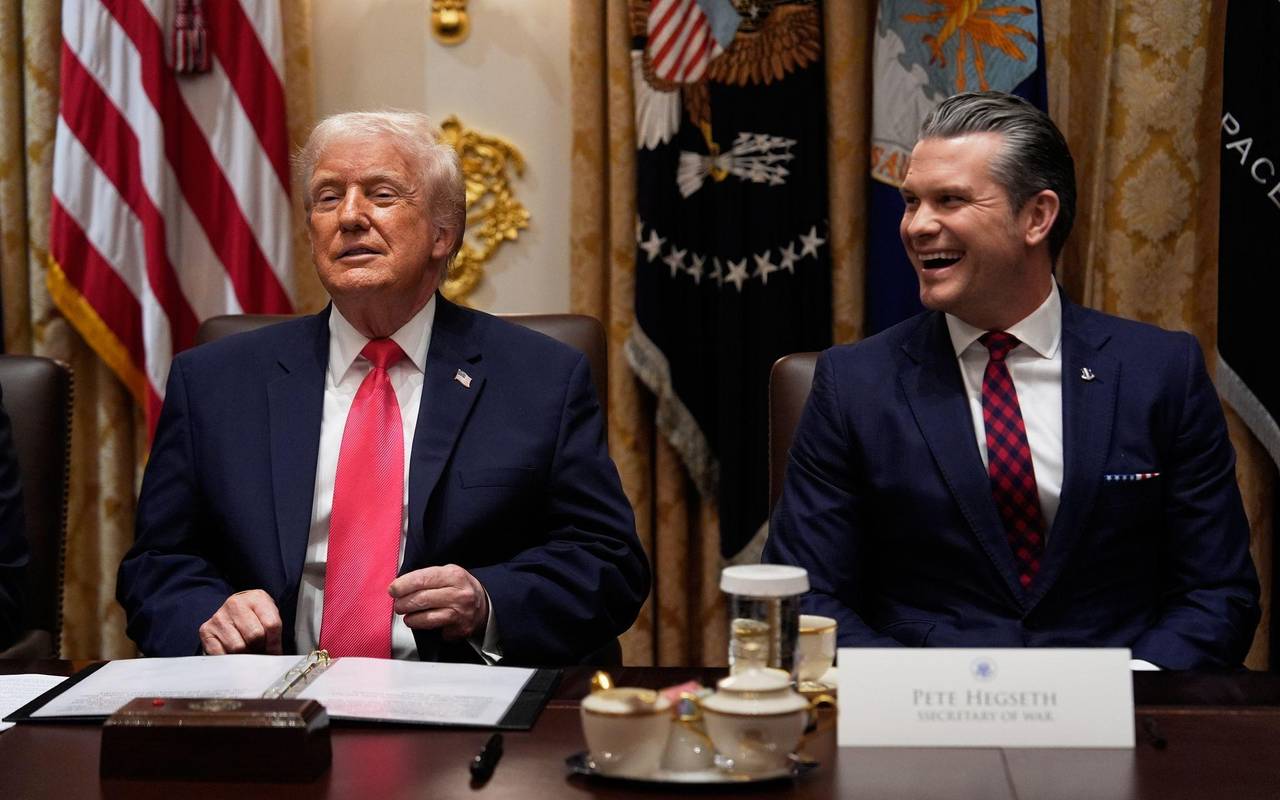 Kabinettssitzung im Weißen Haus