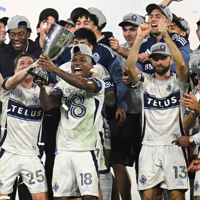 Das Team der Vancouver Whitecaps