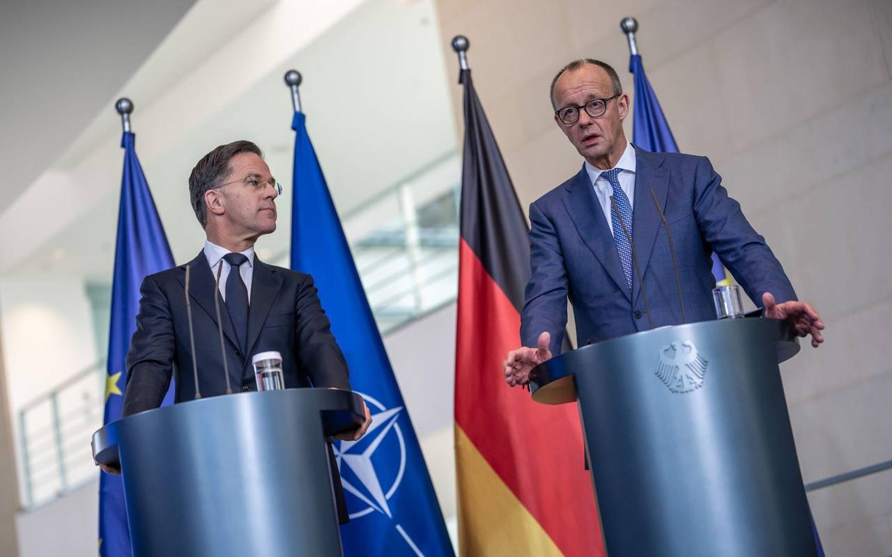 Kanzler Merz trifft Nato-Generalsekretär Rutte