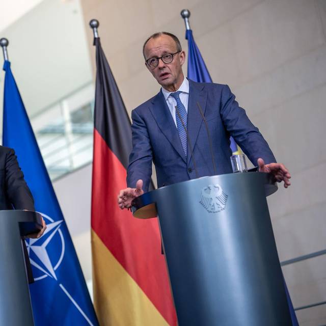 Kanzler Merz trifft Nato-Generalsekretär Rutte