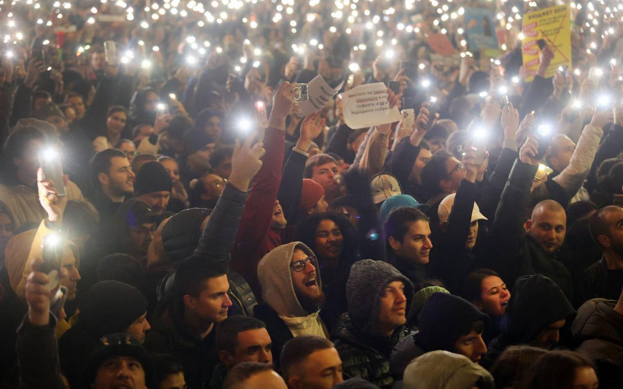 Demonstranten fordern den Rücktritt der bulgarischen Regierung