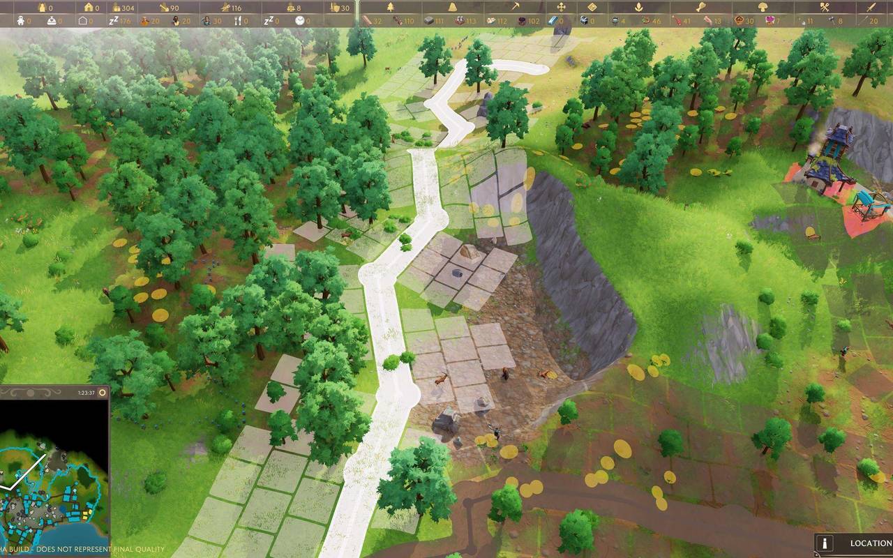 Screenshot vom Spiel «Pioneers of Pagonia»