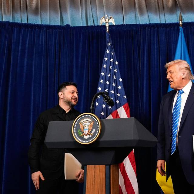 US-Präsident Trump empfängt Präsident Selenskyj in Florida