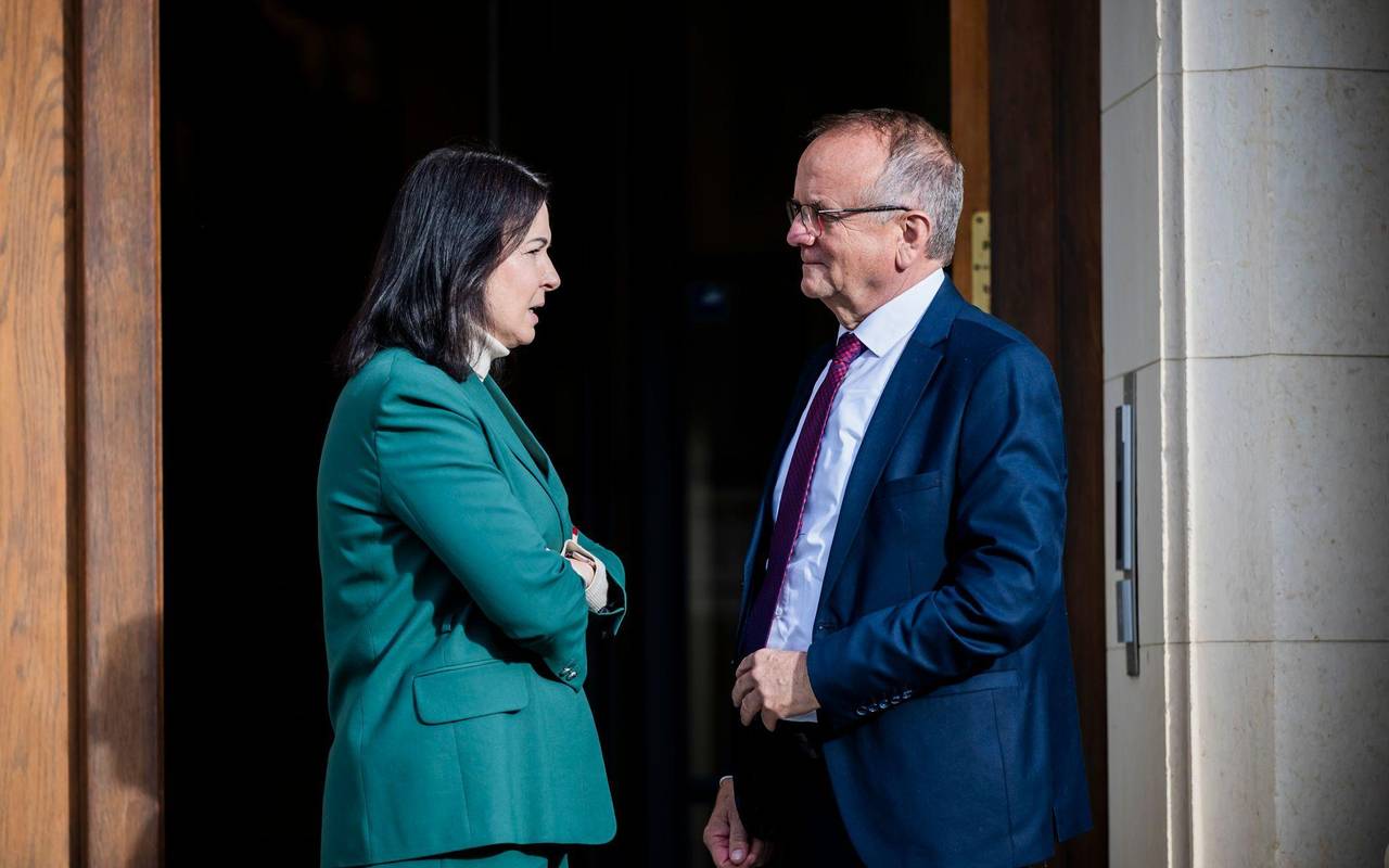 Ministerin Müller und Minister Tabbert