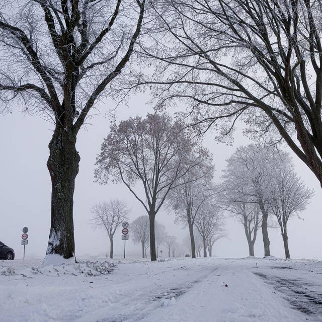 Winterwetter in der Region Hannover