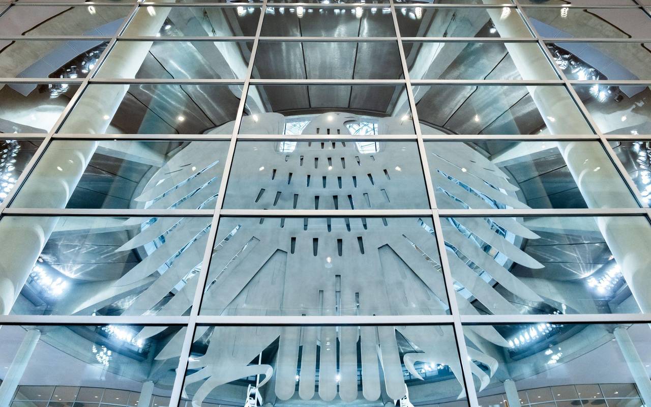 Bundesadler - Plenarsaal des Bundestags