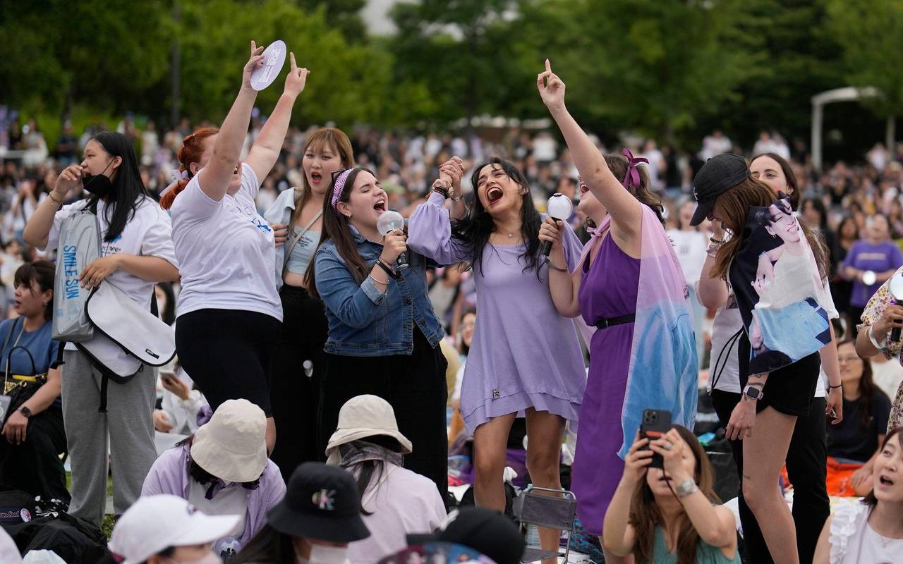 Fans der Boygroup BTS