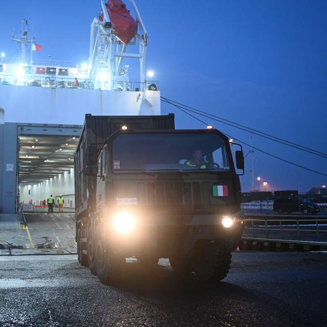 Große Verlegeübung der Nato: "Steadfast Dart"