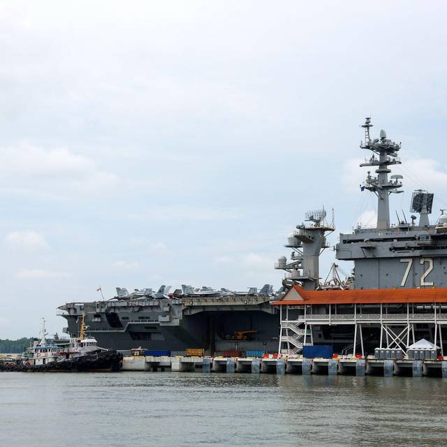 US-Flugzeugträger «Abraham Lincoln» in Malaysia