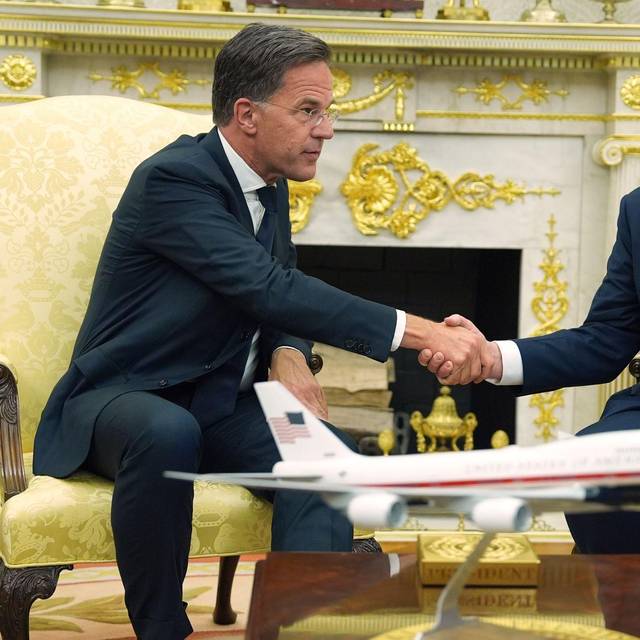 NATO-Generalsekretär Rutte bei US-Präsident Trump