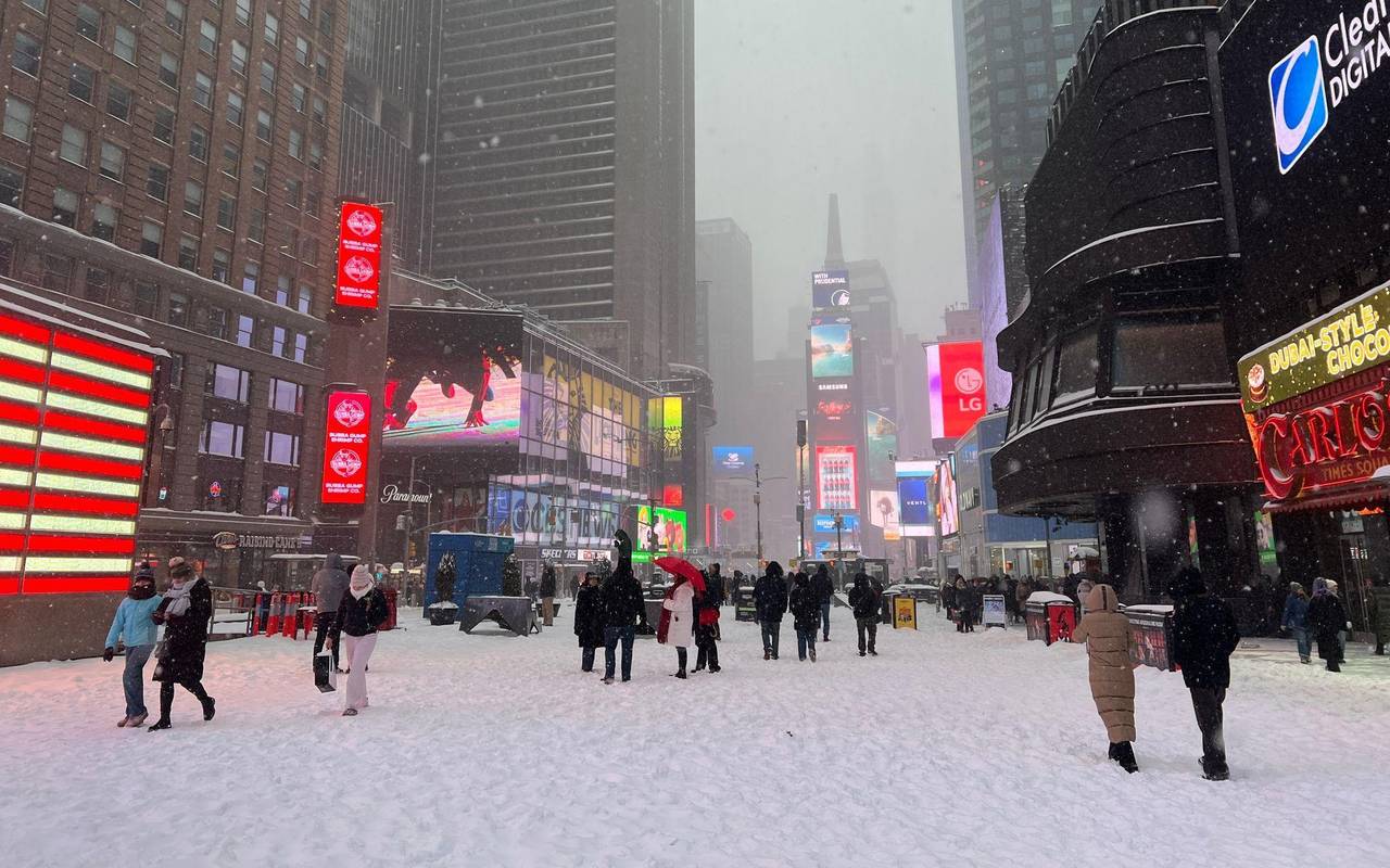 Winterwetter in den USA