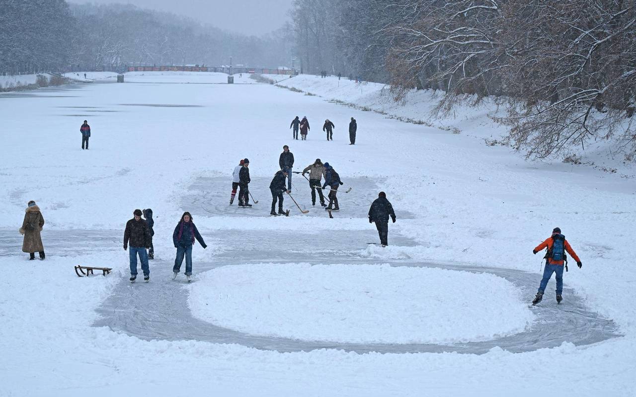 Winterwetter in Sachsen