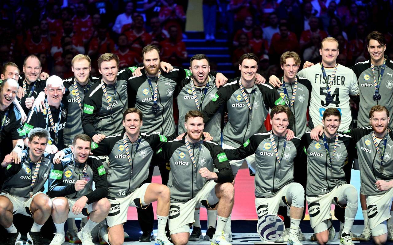 Handball-EM - Deutschland - Dänemark