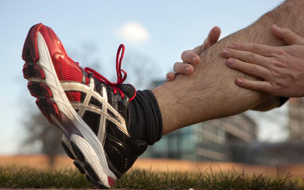 Schmerzen beim Lauftraining