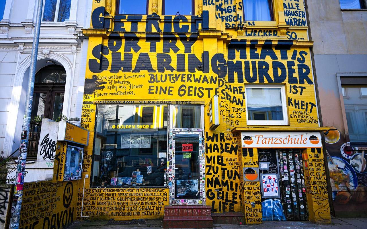 Buchhandlung "Golden Shop" in Bremen