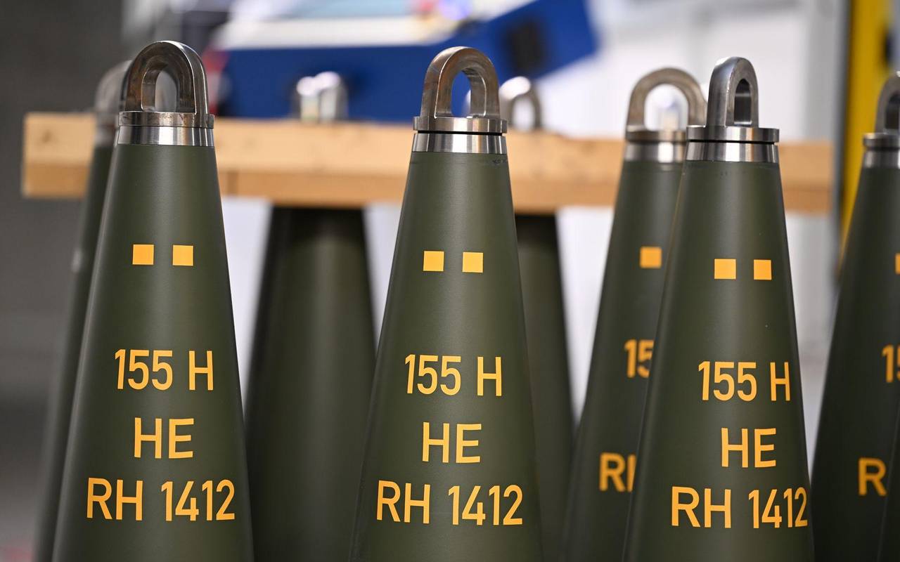 Artilleriegranaten von Rheinmetall