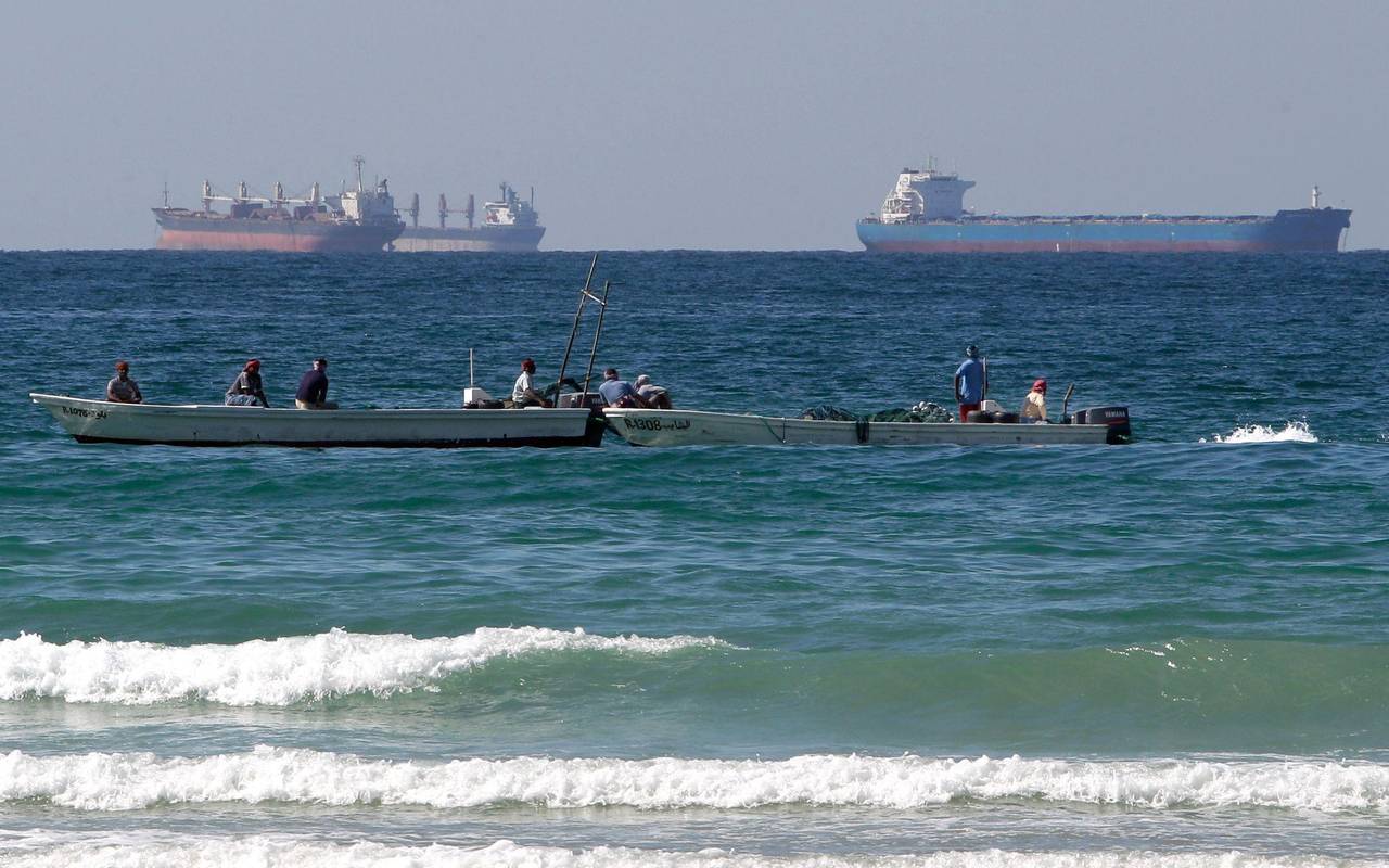 Schiffe in der Straße von Hormus