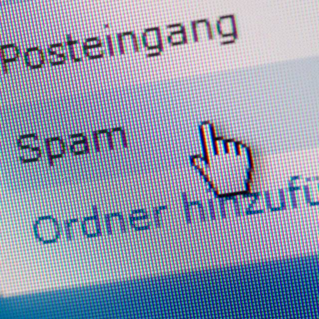 Spam-Ordner in einem Mail-Postfach
