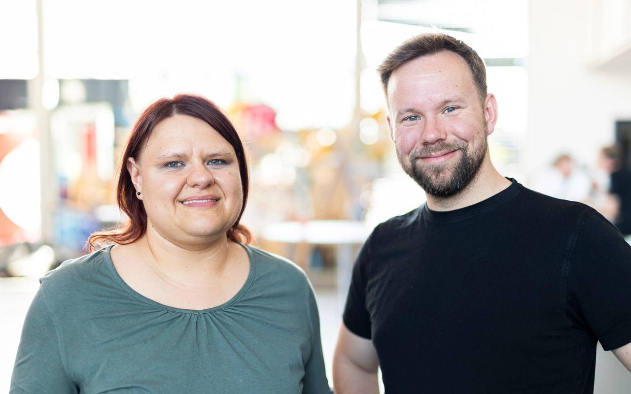 Hilke Hochheiden und Thorben Peters