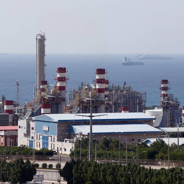 Iranische Anlagen am Gasfeld South Pars