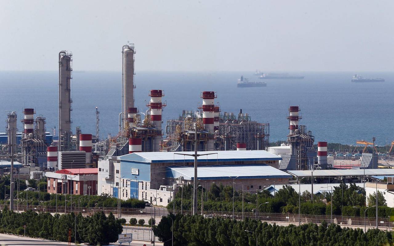 Iranische Anlagen am Gasfeld South Pars