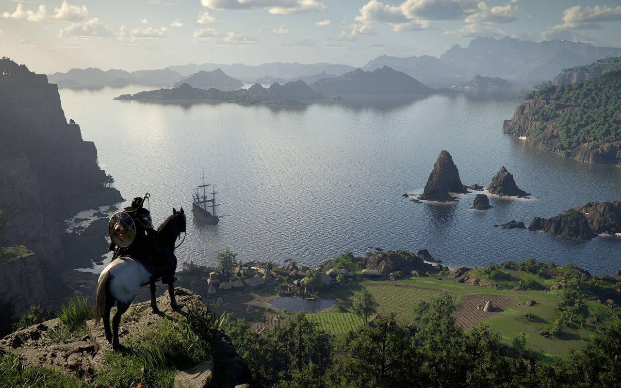 Screenshot aus dem Spiel «Crimson Desert»