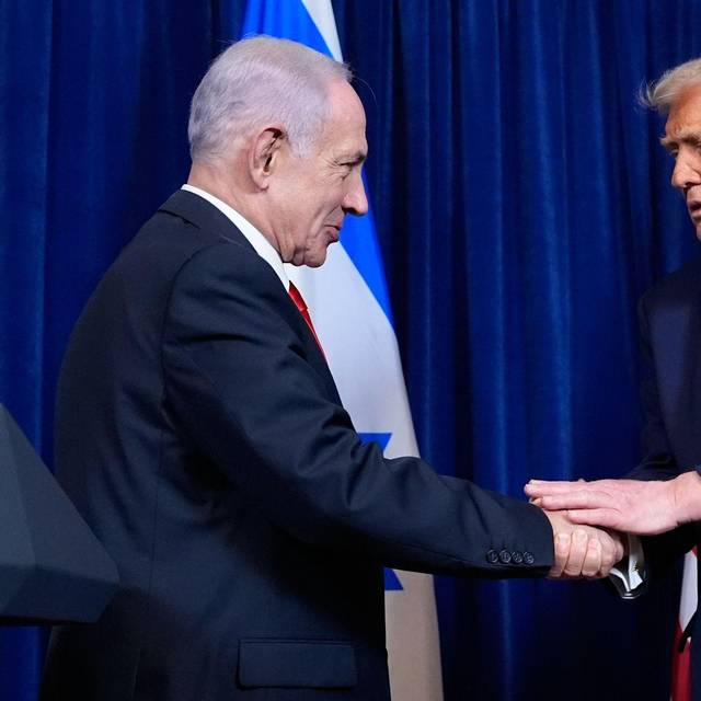 US-Präsident Trump empfängt Israels Ministerpräsident Netanjahu