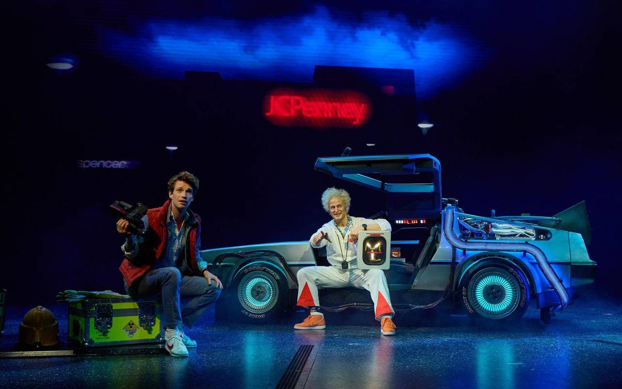 Fotoprobe zum Musical "Zurück in die Zukunft" in Hamburg