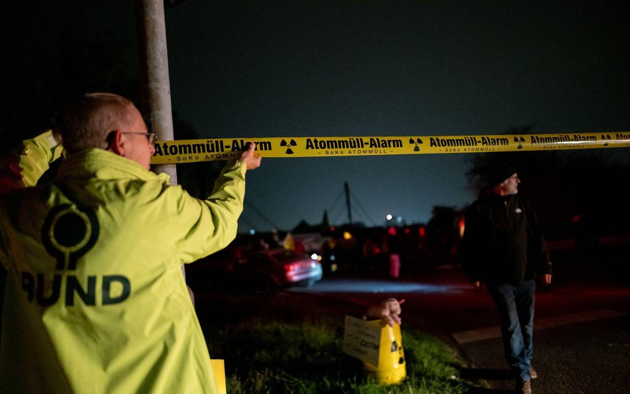 Castor-Transporte in Nordrhein-Westfalen