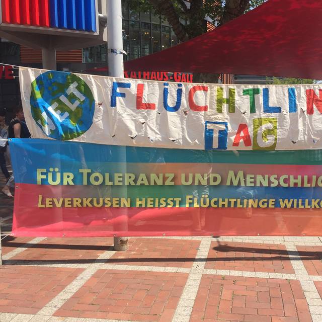 Flüchtlinge, Flüchtende, Integration, Caritas, Integrationsrat, Flüchtlingsheim, Wiesdorf, Flüchtlingsarbeit